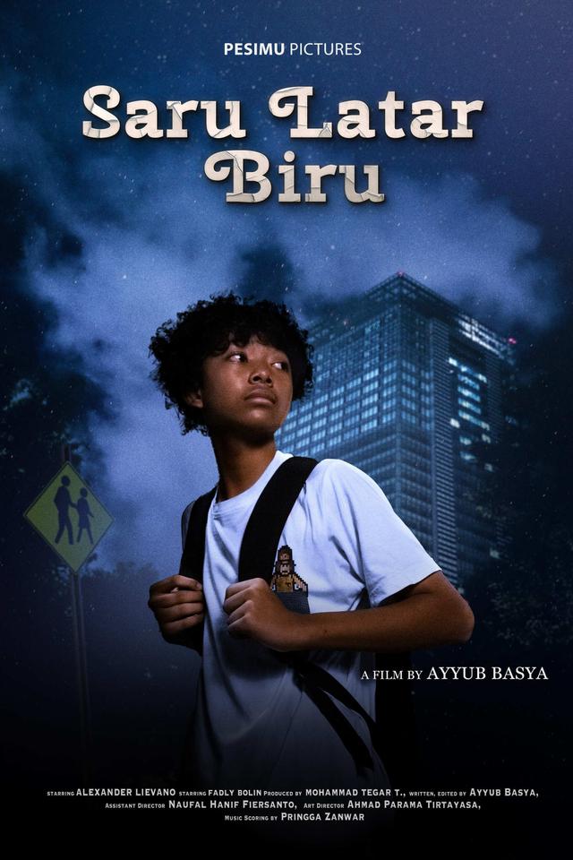 Saru Latar Biru