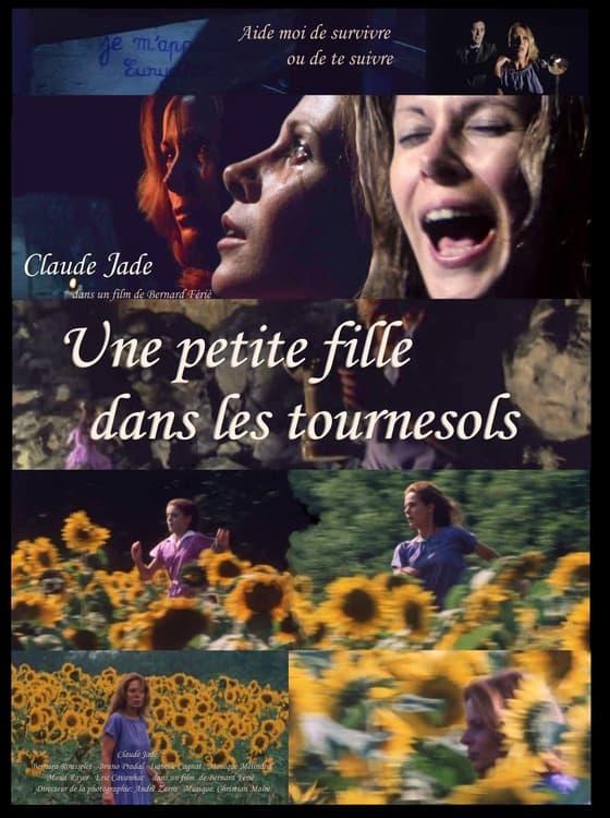 Une petite fille dans les tournesols