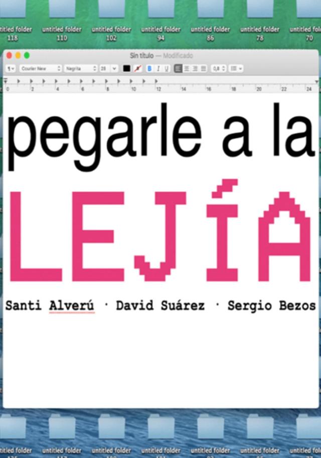 Pegarle a la lejía