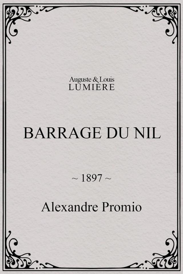 Barrage du Nil