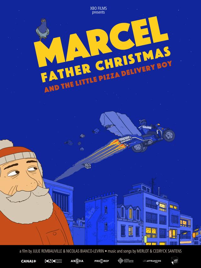 Marcel, Father Christmas (and the little pizza delivery boy)