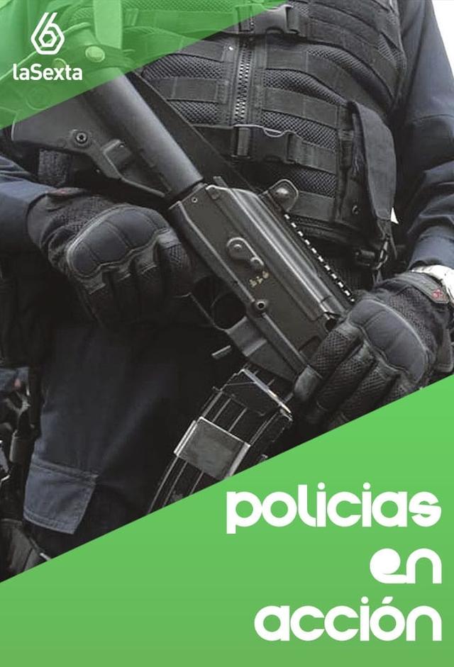 Policías en acción