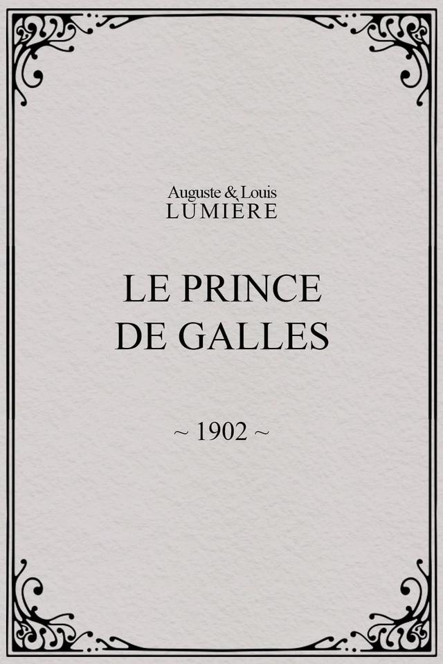 Le prince de Galles