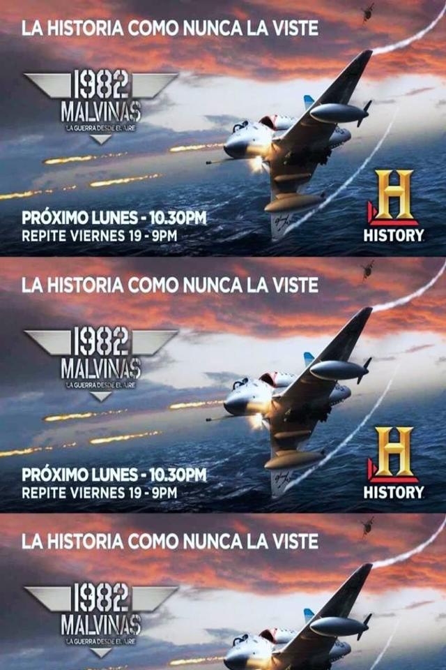 1982 Malvinas, La guerra desde el aire